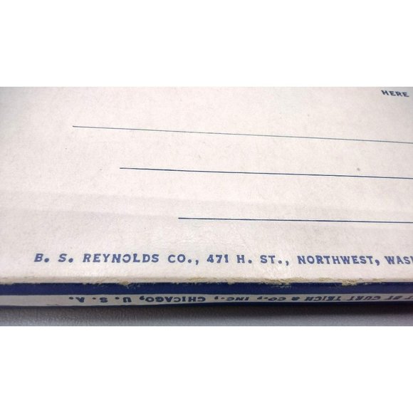 Washington D.C Mount Vernon Book of Souvenir Views Vintage Travel Souvenir - Picture 10 of 13